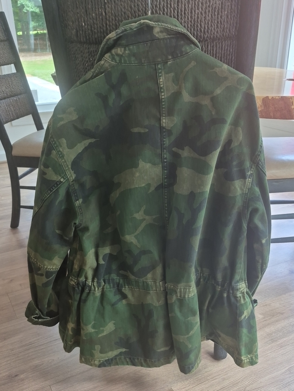 Free People Seize The Day Camo Jacket Size M - Picture 3 of 3